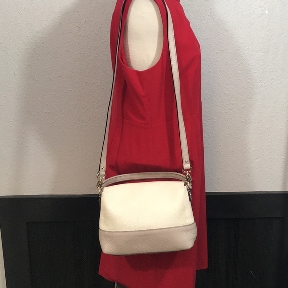 Kate Spade Bag Southport Avenue Maria Magnolia Pebbled Leather Crossbody Handbag - Picture 3 of 11